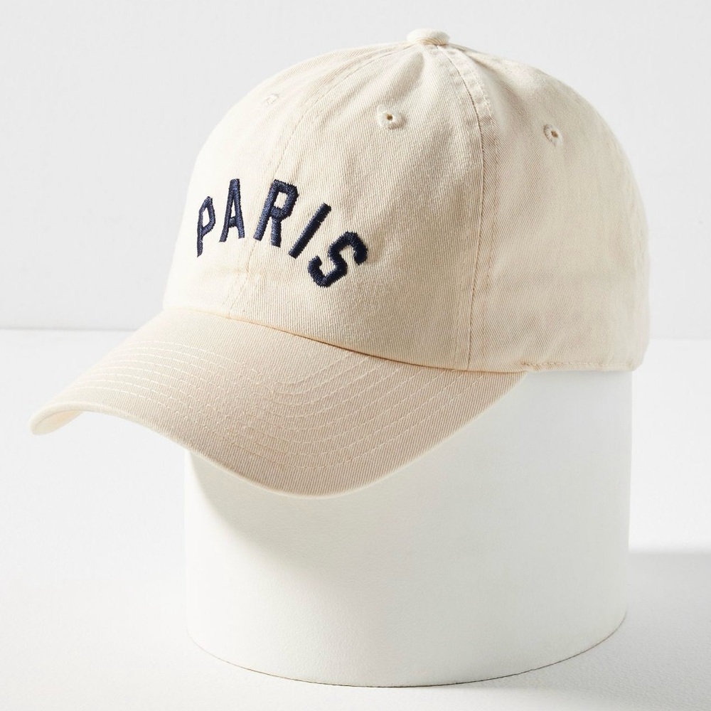 Anthropologie Paris baseball cap